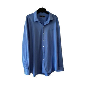 Polo Golf Ralph Lauren Men's Size XXL Shirt Performance Button Down Cotton Blend